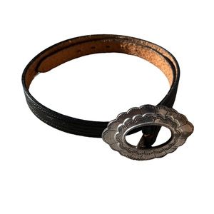 Lyntone top grain cowhide belt women’s made in USA
